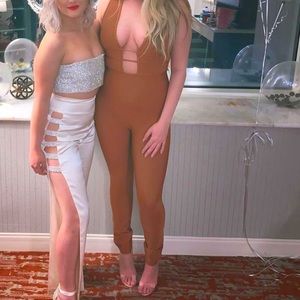 Burnt Orange Jumpsuit